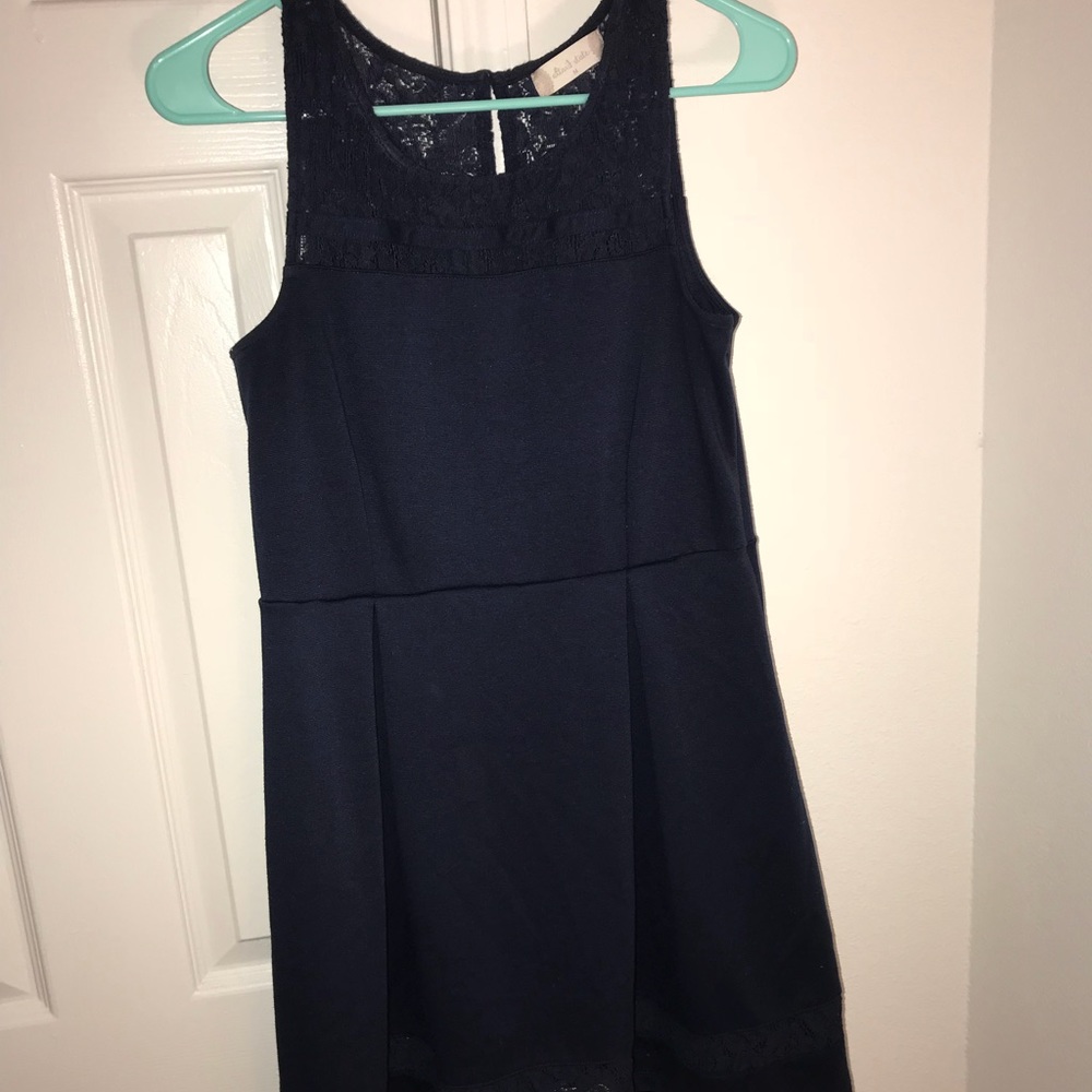 Navy blue dress